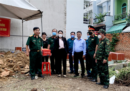 LLVT quận Tân Phú quy tập hài cốt liệt sĩ