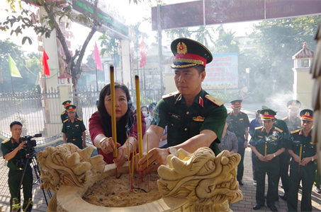 Tổng cục 2 thực hiện chương trình quân dân kết hợp tại tỉnh Bình Dương