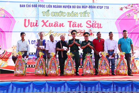 Đoàn Kinh tế - Quốc phòng 778: Điểm tựa vững chắc cho người dân vùng dự án