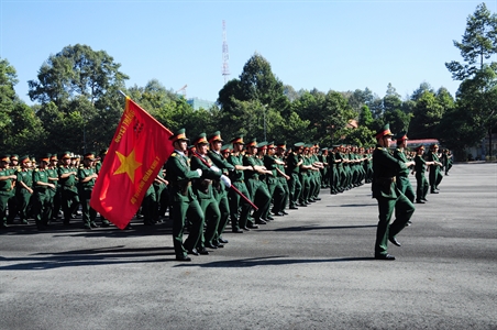 Lễ ra quân huấn luyện khối cơ quan Quân khu 7
