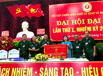 Đại hội Hội Cựu chiến binh khối cơ quan và doanh nghiệp tỉnh Bình Thuận lần thứ I, nhiệm kỳ 2022 - 2027