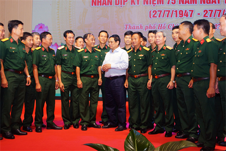 ​Thủ tướng Chính phủ gặp mặt các Đội tìm kiếm, quy tập hài cốt liệt sĩ