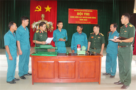 Huyện Đam Rông, tỉnh Lâm Đồng: Tổ chức hội thi sáng kiến cải tiền kỹ thuật năm 2022