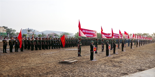 LLVT Long An: ra quân huấn luyện phấn khởi, hăng hái, quyết tâm cao