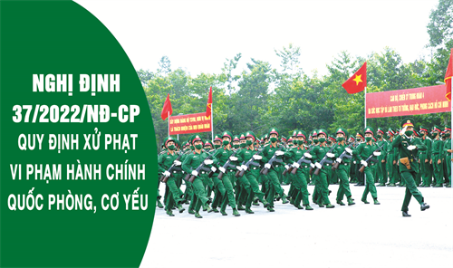 Những vi phạm quy định đi lại, cư trú, sản xuất, kinh doanh bất hợp pháp trong khu vực cấm, khu vực bảo vệ, vành đai an toàn của công trình quốc phòng, khu quân sự