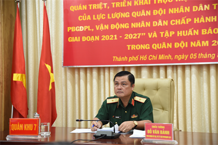 Hội nghị triển khai Đề án 1371 và tập huấn báo cáo viên pháp luật