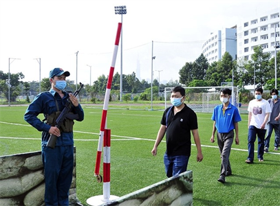 Quận Bình Thạnh diễn tập động viên, thực hành huy động quân nhân dự bị năm 2022
