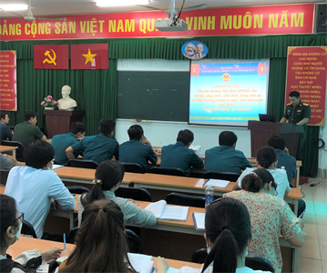 Quận 6 khai giảng lớp bồi dưỡng kiến thức quốc phòng và an ninh đối tượng 4