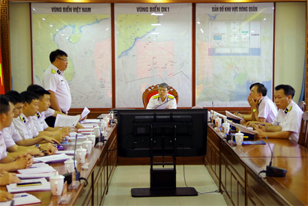 Ban Chỉ đạo 1389 Quân chủng Hải quân kiểm tra Lữ đoàn 167