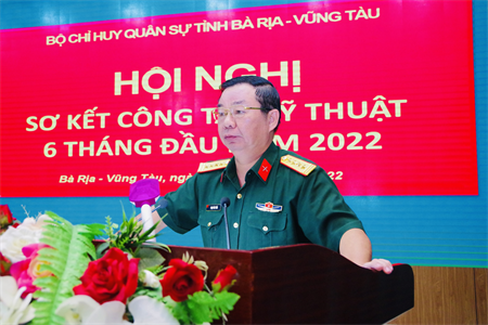 Bộ CHQS tỉnh Bà Rịa-Vũng Tàu bảo đảm tốt công tác kỹ thuật cho nhiệm vụ huấn luyện, sẵn sàng chiến đấu