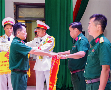 Bộ CHQS tỉnh Bà Rịa-Vũng Tàu bế mạc Hội thao Trung đội dân quân cơ động