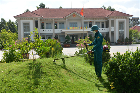 Ban CHQS thị xã Hòa Thành tổng kết 30 năm thực hiện Chỉ thị 143