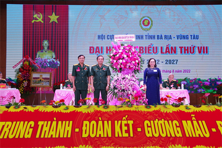 Đại hội đại biểu Hội Cựu chiến binh tỉnh Bà Rịa-Vũng Tàu lần thứ VII, nhiệm kỳ 2022 - 2027