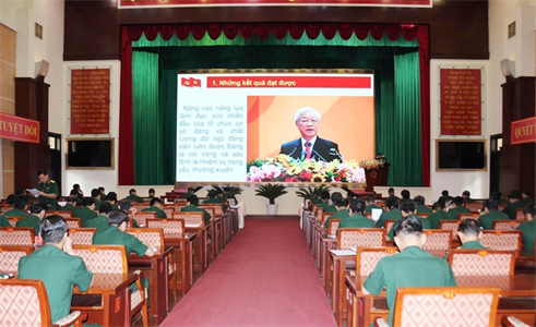 Đảng ủy Quân sự TP Hồ Chí Minh quán triệt các nghị quyết Trung ương 5 của Đảng (khóa XIII)