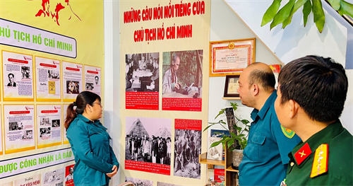 LLVT Phường 8, Quận 10 ra mắt “Không gian văn hóa Hồ Chí Minh".
