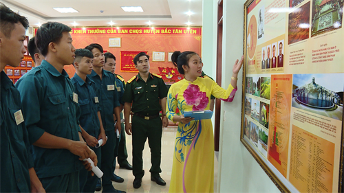 Ban CHQS huyện Bàu Bàng, tỉnh Bình Dương xây dựng môi trường văn hóa tốt đẹp, lành mạnh