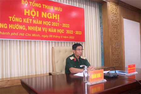 Bộ Tổng Tham mưu tổng kết năm học 2021-2022