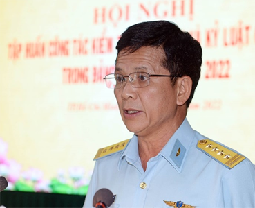 Đảng ủy Sư đoàn Không quân 370 tập huấn công tác kiểm tra, giám sát và kỷ luật của Đảng