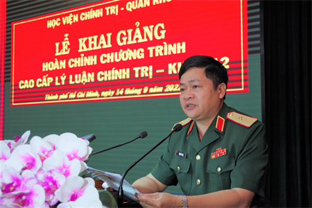 Học viện Chính trị khai giảng lớp hoàn chỉnh chương trình cao cấp lý luận chính trị