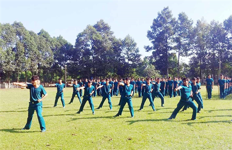 Định mức bảo đảm trợ cấp, tiền ăn đối với dân quân thường trực