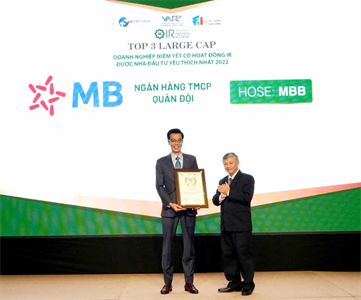 MBB: Top 3 doanh nghiệp được nhà đầu tư yêu thích nhất