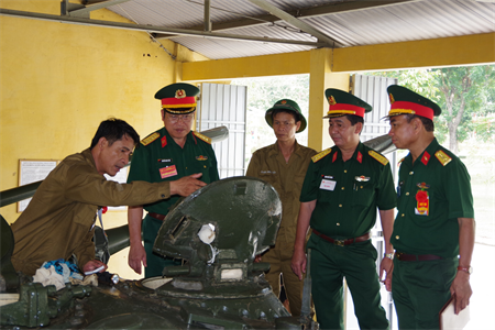 Lữ đoàn 26 đạt giải ba toàn đoàn khối Quân khu tại Hội thi kỹ thuật Tăng - Thiết giáp toàn quân năm 2022