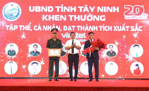 Viettel Tây Ninh kỷ niệm 20 năm Ngày truyền thống