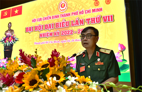 Đại hội đại biểu Hội Cựu chiến binh TPHCM lần thứ VII tiến hành phiên thứ nhất