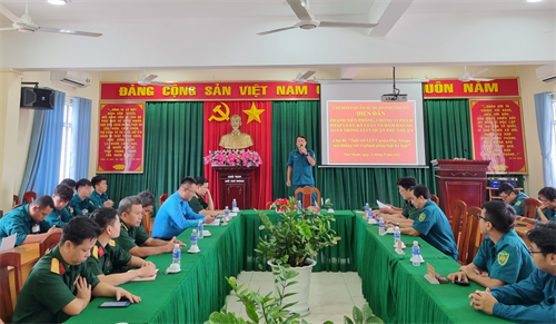 Tuổi trẻ LLVT Quận Phú Nhuận nói không với vi phạm pháp luật, kỷ luật