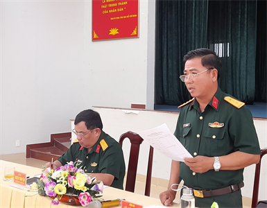 Huyện Bắc Tân Uyên, tỉnh Bình Dương xét duyệt chính trị, chính sách tuyển chọn, gọi công dân nhập ngũ năm 2023