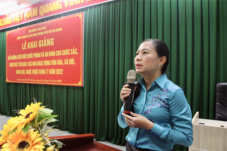 TPHCM khai giảng bồi dưỡng kiến thức quốc phòng - an ninh cho chức sắc, chức việc tôn giáo