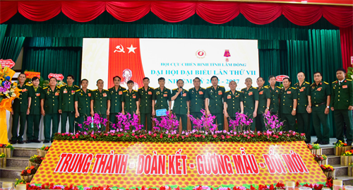 Đại hội đại biểu Hội Cựu chiến binh tỉnh Lâm Đồng lần thứ VII, nhiệm kỳ 2022 - 2027