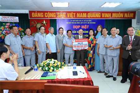 Hội hỗ trợ gia đình liệt sĩ TP.HCM tri ân các doanh nghiệp đồng hành