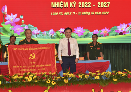 Ông Nguyễn Văn Kìa tái đắc cử chức Chủ tịch Hội Cựu chiến binh tỉnh Long An nhiệm kỳ 2022 - 2027