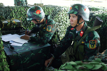 Bộ đội Thông tin đua tài