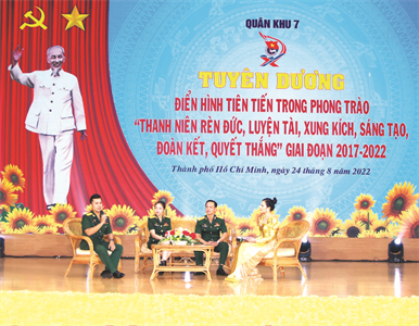 Đại úy QNCN Nguyễn Thị Thùy Vân nỗ lực hoàn thành xuất sắc nhiệm vụ