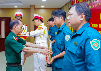 Bộ CHQS tỉnh Bà Rịa-Vũng Tàu bế mạc Hội thi “Doanh trại chính quy, xanh, sạch, đẹp”