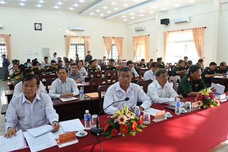 Bến Cầu - Tổng kết 5 năm thực hiện Dự án xây dựng khu vực phòng thủ giai đoạn 2010-2015