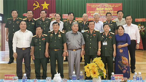 Họp mặt kỷ niệm 76 năm ngày thành lập cơ quan Chính trị Quân khu 8