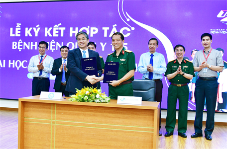 Bệnh viện Quân y 175 ký kết hợp tác với Đại học Y dược TP.HCM