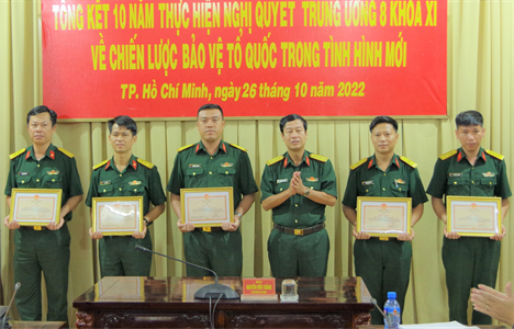 Đảng ủy Sư đoàn 9 tổng kết 10 năm thực hiện Nghị quyết Trung ương 8 khóa XI