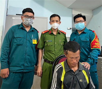 Dân quân phường 3, quận Phú Nhuận bắt trộm