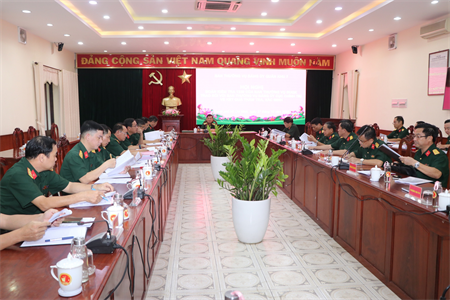 Đoàn kiểm tra 1339 của Ban Thường vụ Đảng ủy Quân khu làm việc với Đảng ủy Cục Chính trị