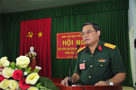 Hiệp đồng bảo đảm an toàn và bắn đạn thật phòng ngự bờ biển năm 2022