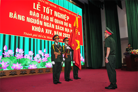 Bộ Tư lệnh TPHCM phối hợp tổ chức lễ tốt nghiệp đào tạo sĩ quan dự bị bằng ngân sách địa phương