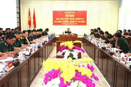 Bàn giao chức vụ Sư đoàn trưởng, Chính ủy Sư đoàn 302