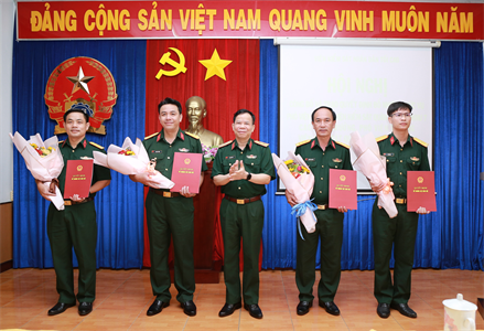 Viện Kiểm sát Nhân dân tối cao bổ nhiệm chức vụ đối với cán bộ Viện Kiểm sát Quân sự Quân khu 7