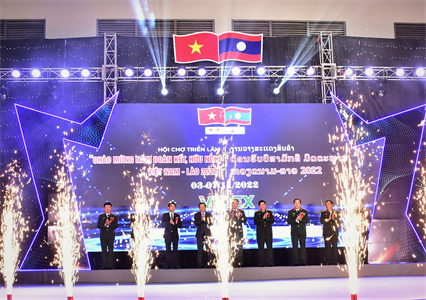 Hội chợ triển lãm Việt – Lào 2022: Tăng cường tình đoàn kết, hữu nghị, giao thương