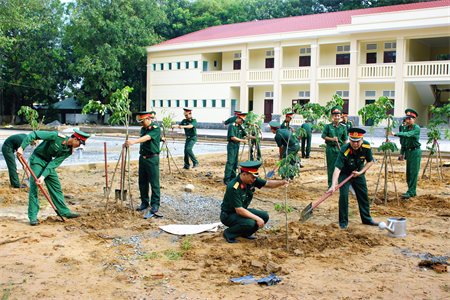 LLVT Quân khu chủ động ứng phó với biến đổi khí hậu
