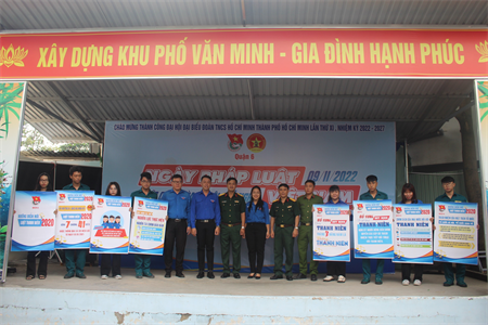 Tuổi trẻ Quận 6 nâng cao ý thức thượng tôn Hiến pháp và pháp luật